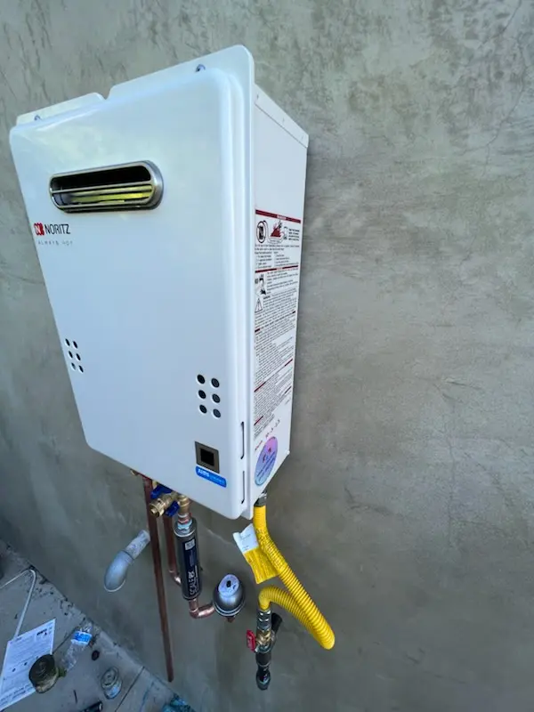 Tankless water heater installation for University Gardens homes